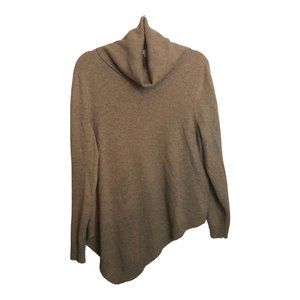 Garnet Hill Cashmere Cowl Neck Sweater